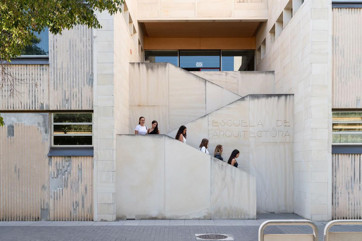 La Escuela de Arquitectura de la UPV en una imagen de archivo