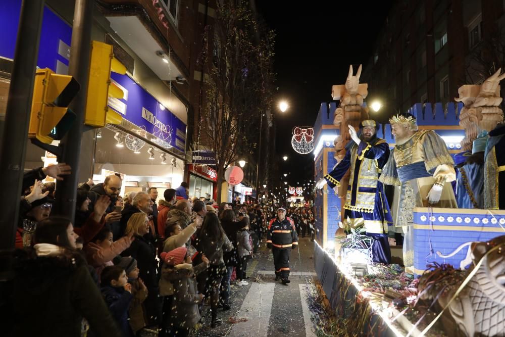 Cabalgata de Reyes 2020 en Gijón