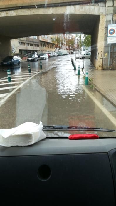 Lluvias torrenciales en Sagunt