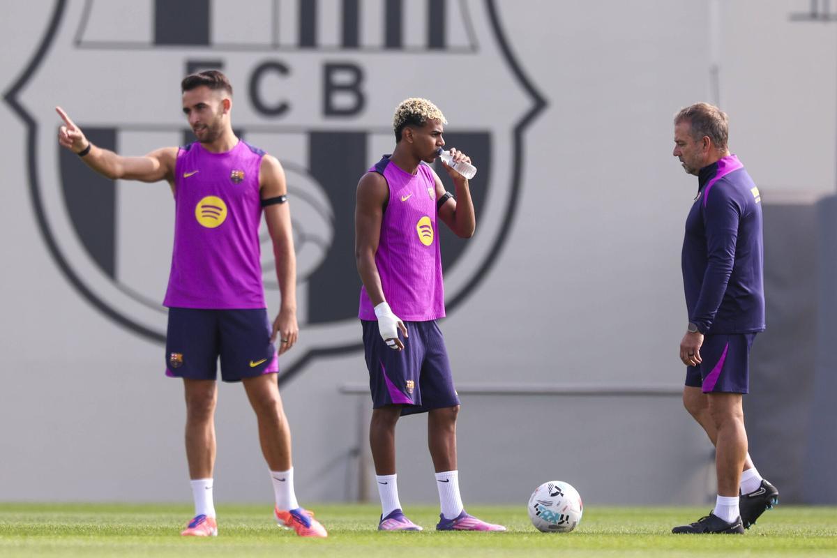 Flick y Lamine deben encontrar solución a sus diferentes problemas