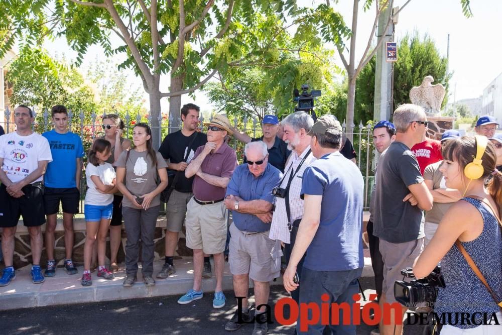 Calle al profesor Walker en la pedanía caravaqueña