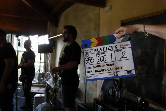 GALERÍA | Nos colamos en el rodaje de la serie 'Matices' en Fermoselle