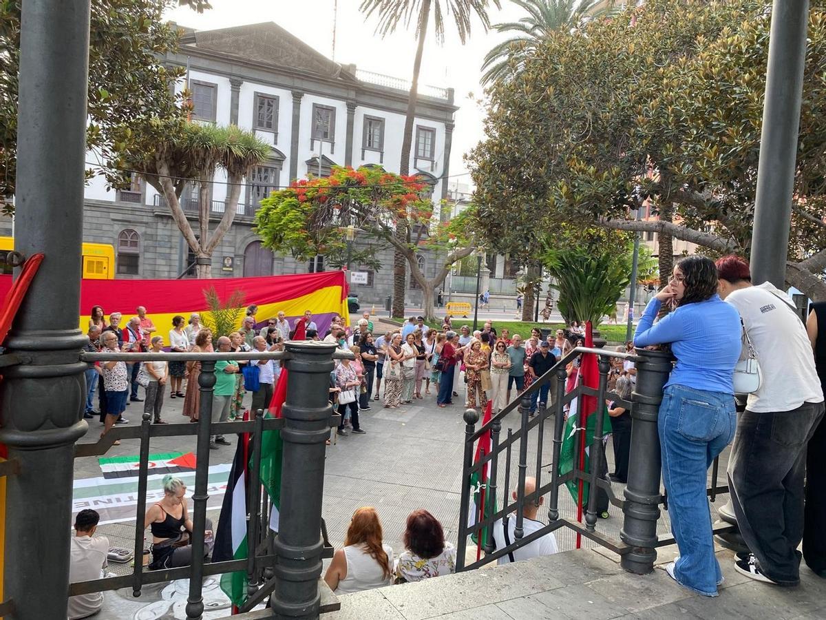 Homenaje a Federico García Lorca en el Parque San Telmo