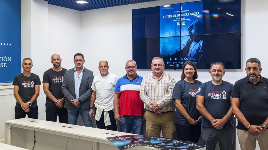 Presentación de la séptima edición del trail en la Diputación. |  // FDV