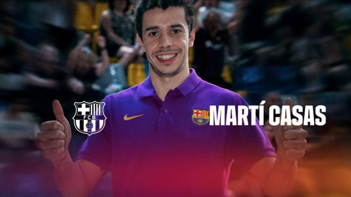 Martí Casas, refuerzo del Barça de hockey