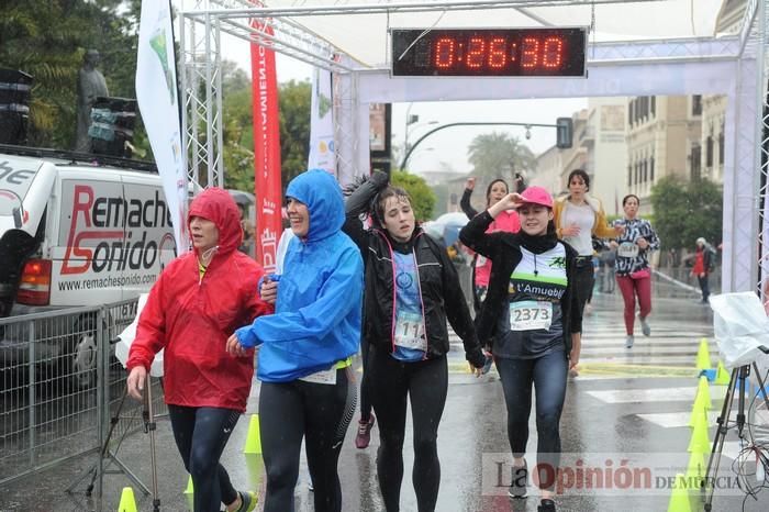 Llegada IV Carrera de la Mujer en Murcia (I)