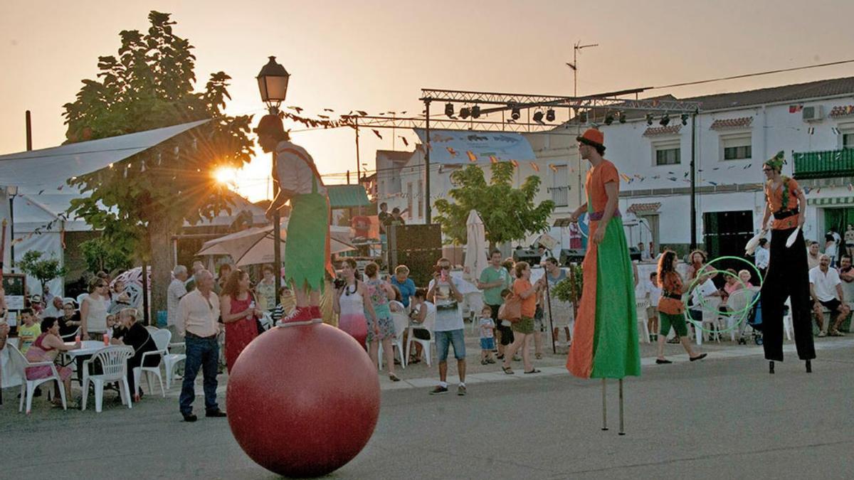Celebración de una fiesta cultural.