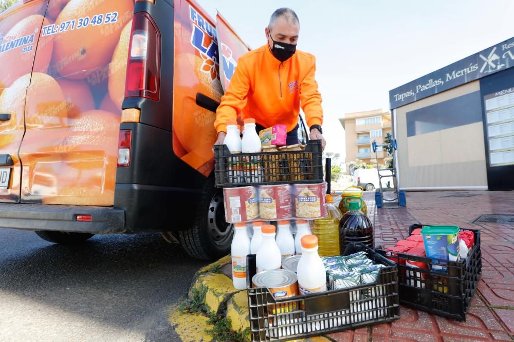 Ante el cierre de su actividad, la Asociación de Bares, Restaurantes y Cafeterías de la Pimeef ha organizado una recogida de alimentos