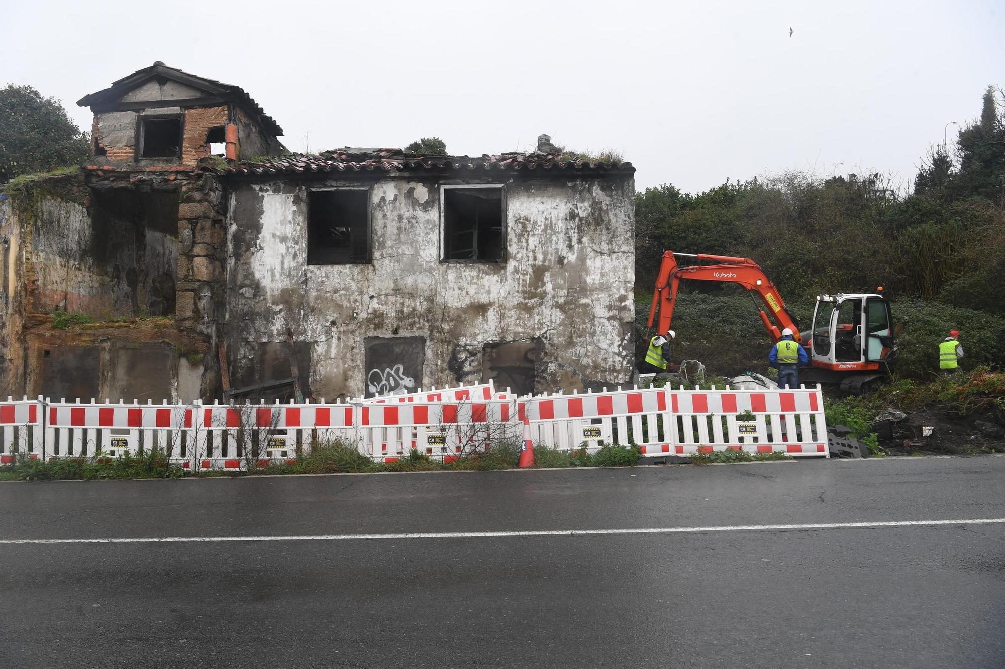 Comienza el derribo de las casas de San José