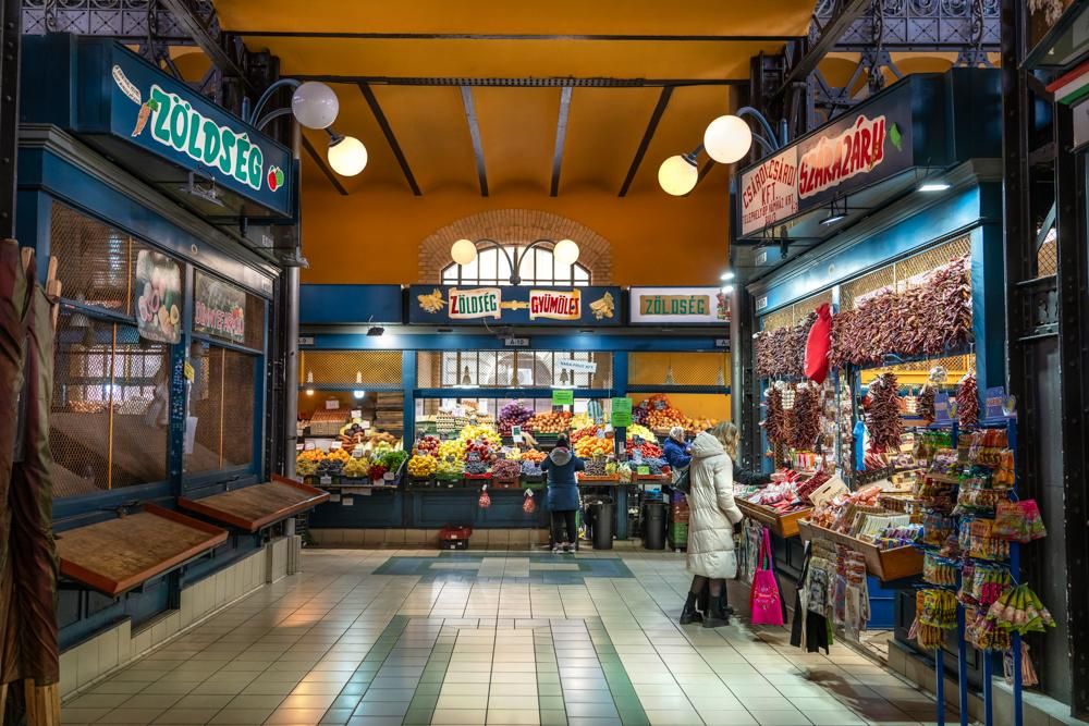 Mercado de Budapest.