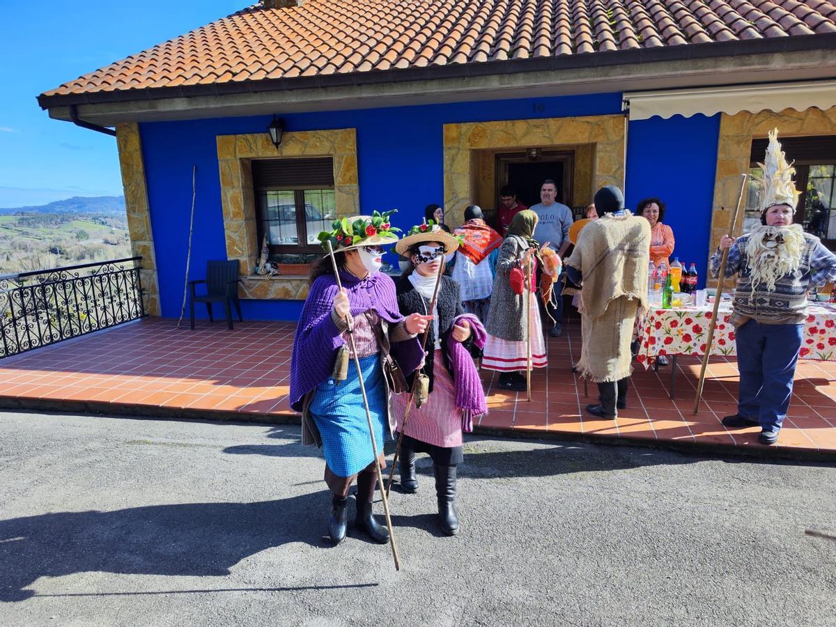 Los "mazcaraos" de Rozaes celebran el domingo'l gordu