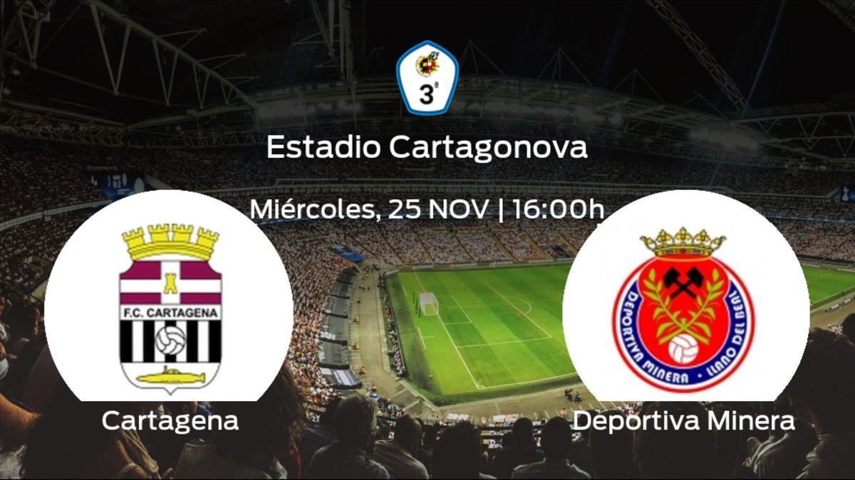 Previa del partido: el Cartagena B recibe a la Deportiva Minera