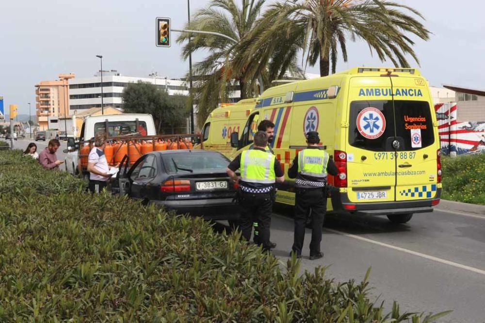 El accidente ha tenido lugar en la avenida de la Paz