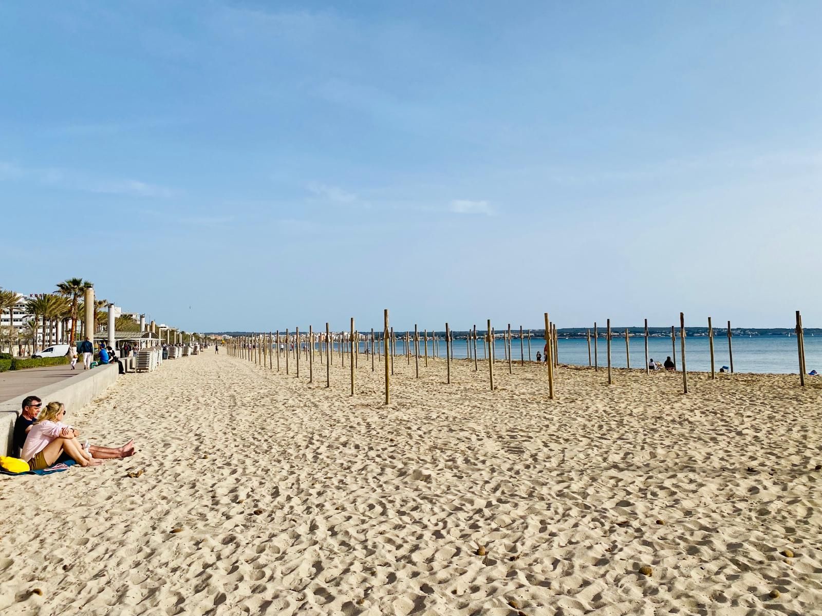 Bereit machen für die Mallorca-Urlauber – so sieht es gerade an der Playa de Palma aus