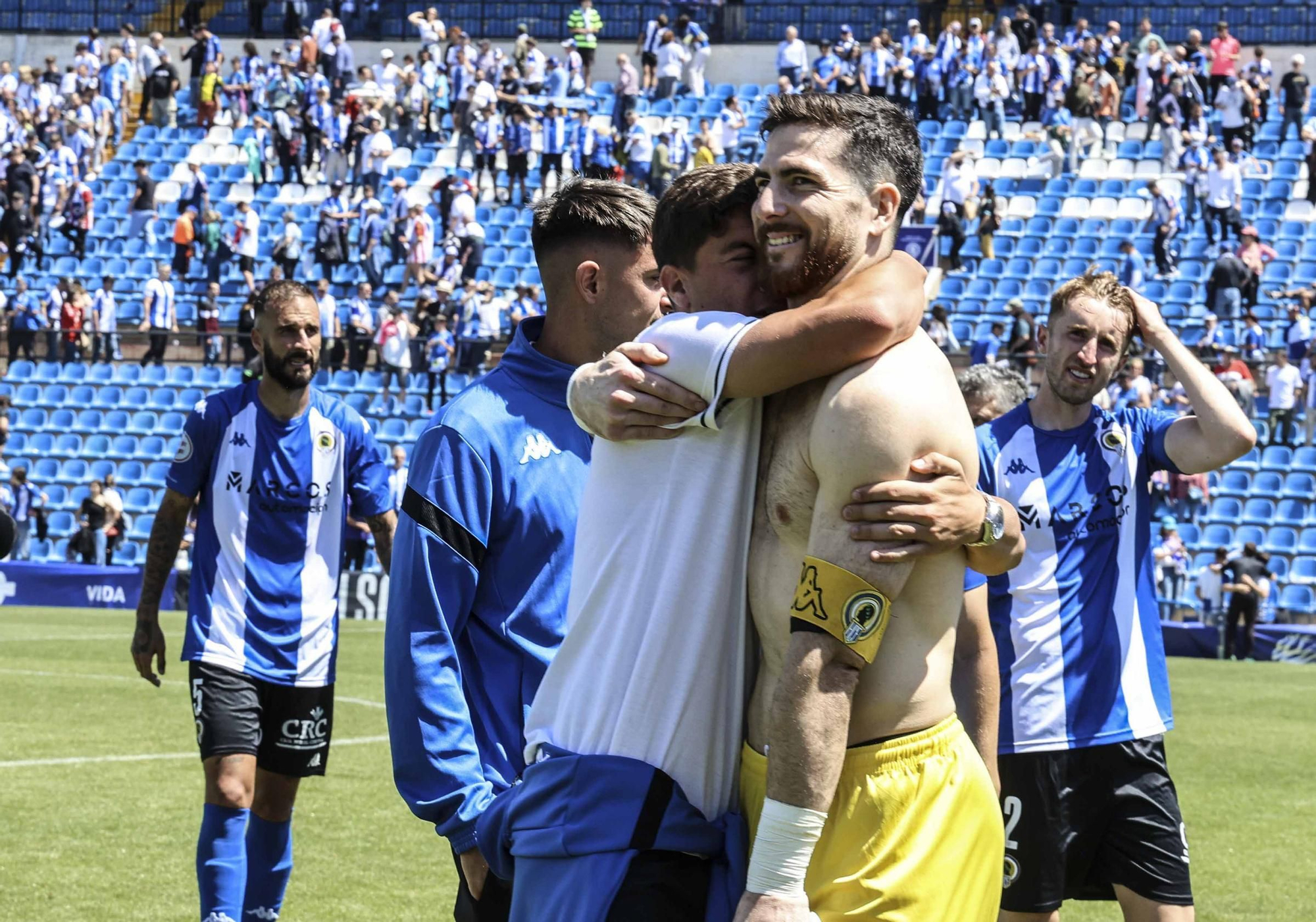 Las imágenes del Hércules CF- Peña Deportiva (5-1)