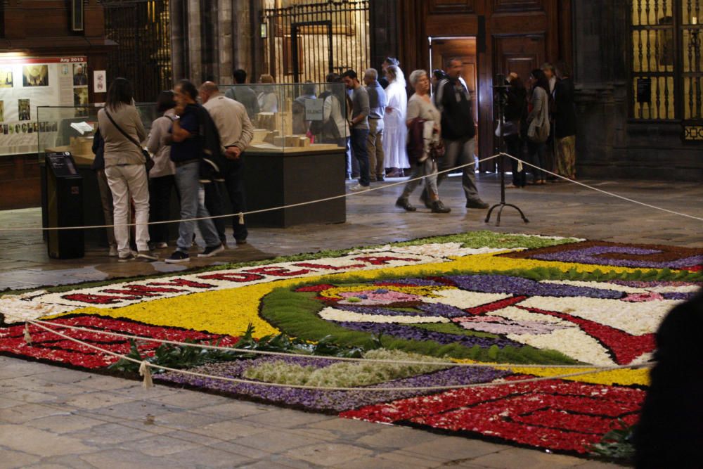 Catifes de Corpus a Girona