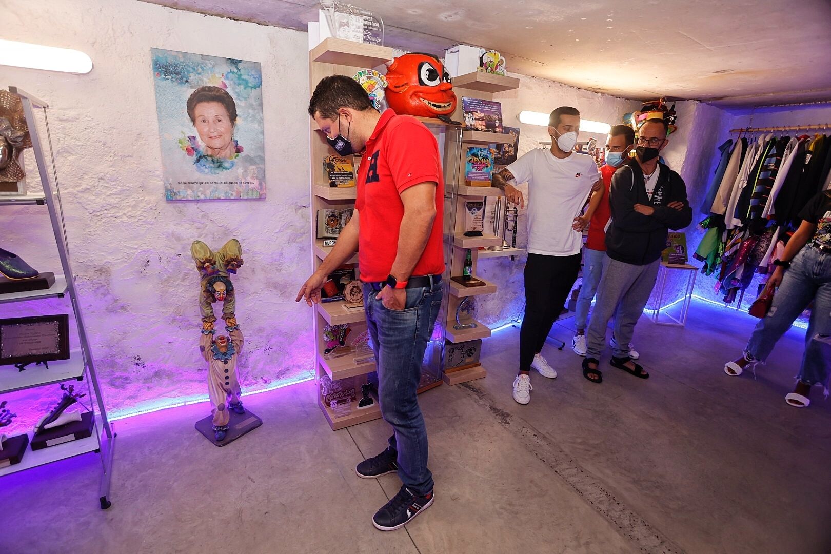 Visita al museo del Carnaval de Diablos Locos