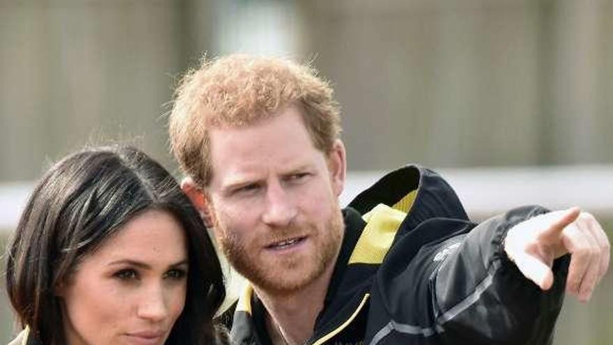 El príncipe Enrique y Meghan Markle. // Efe