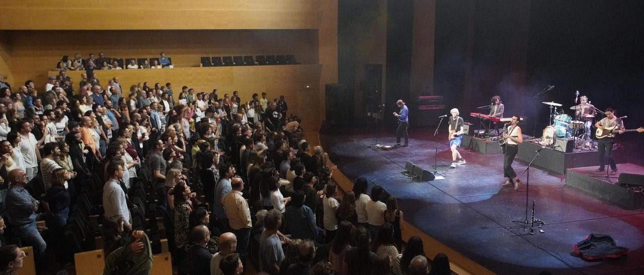 L'actuació de la Ludwig Band, aquest dissabte a l'Auditori de Girona.