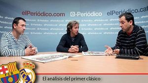 D. Torras, M. López i J. Domènech analitzen el partit del Bernabéu