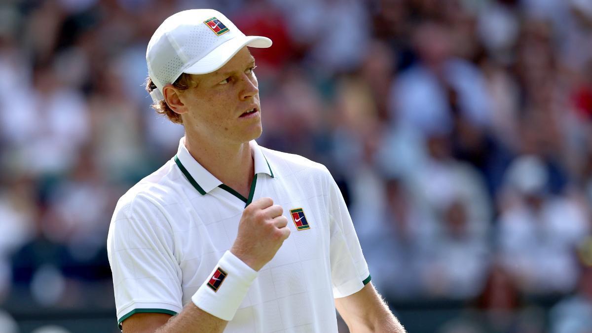 Sinner pone la quinta en Wimbledon
