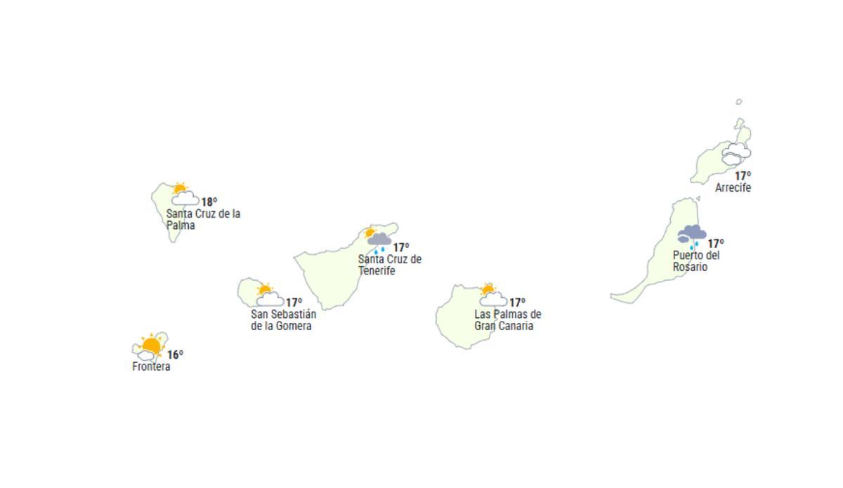 El tiempo en Canarias