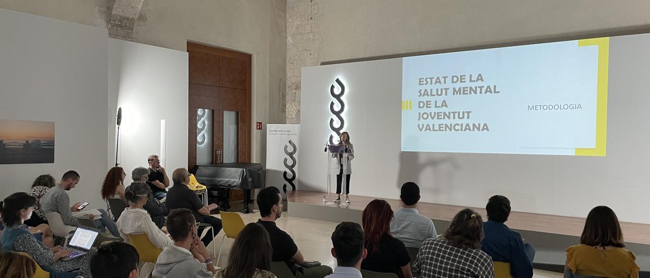 Presentación del estudio de salud mental y juventud del Consell Valencià de la Joventut