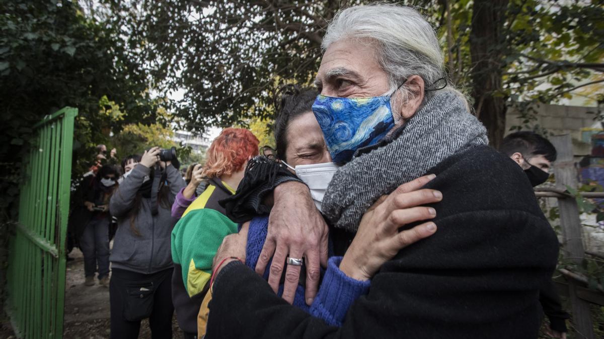 Desalojo y cargas policiales en un casal okupa en Benimaclet