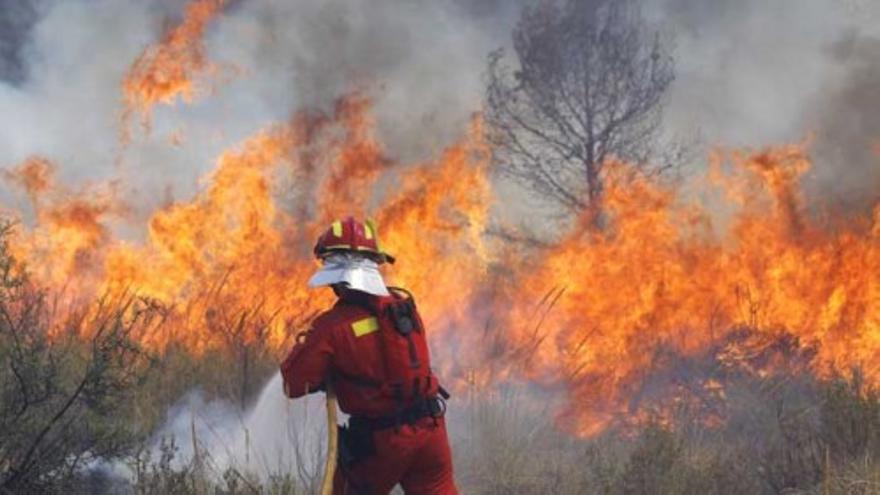 Los incendios de Valencia acaban con la vida de una persona