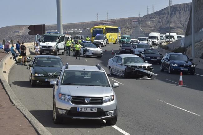 Accidente en La Laja a la altura de El Tritón