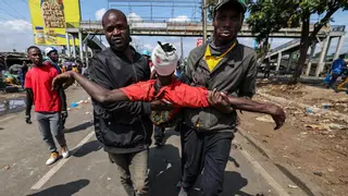 Protestas masivas y represión en Kenia durante la conmemoración del Saba Saba