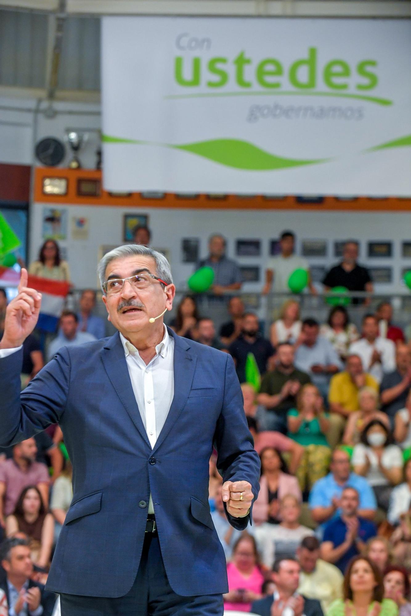 Presentación de candidaturas de Nuevas Canarias a las elecciones del 28M