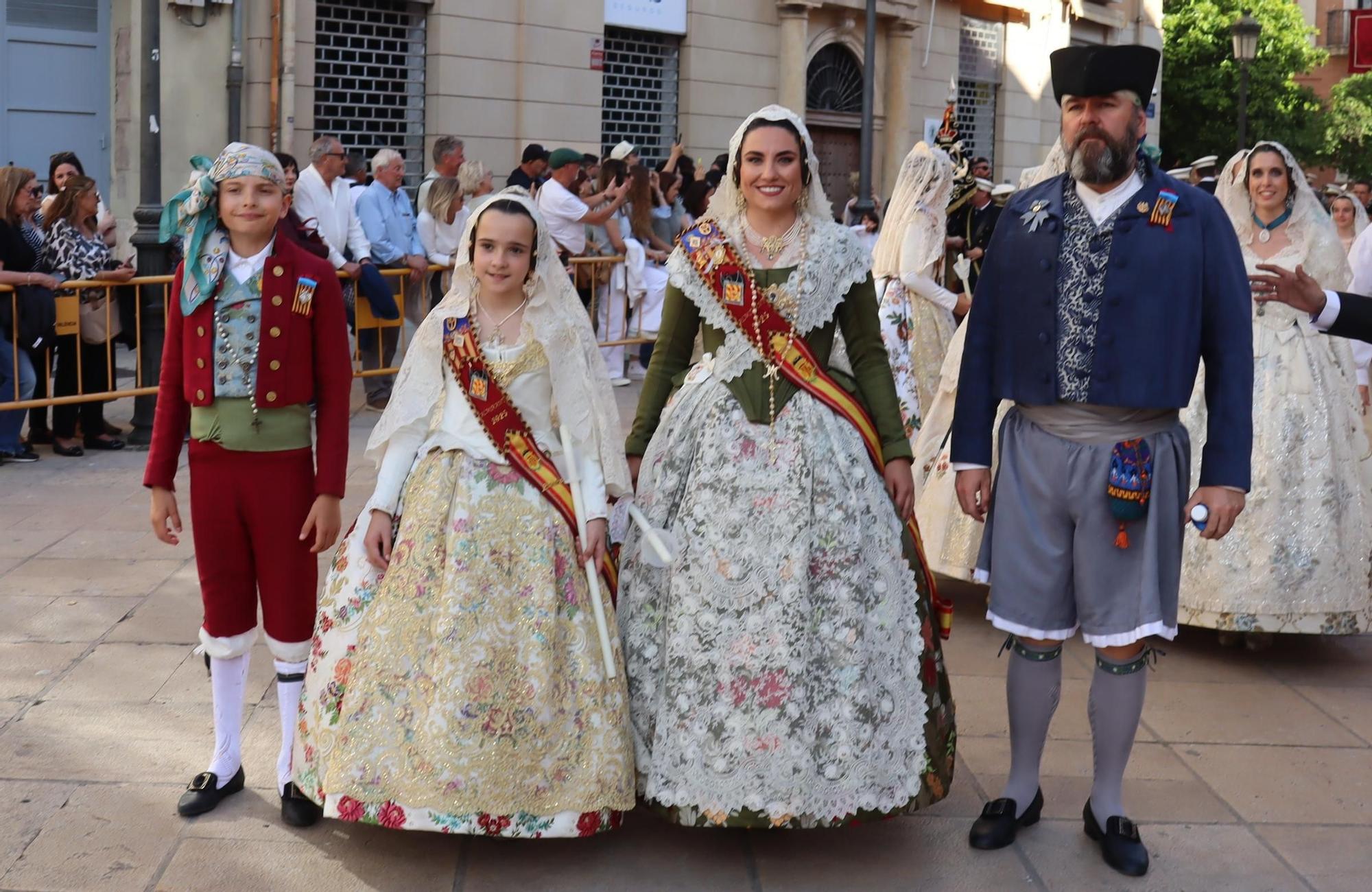 Comisiones de falla en la Procesión de la Virgen (2/5)