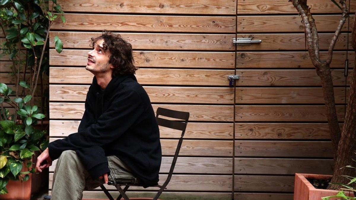 Mateo García Elizondo, en la LIbrería Laie de Barcelona.