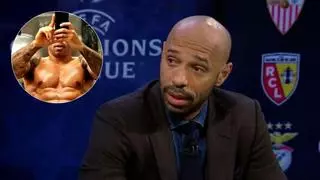 Thierry Henry (48 años) sorprende con su cambio físico: "Eviten el azúcar"