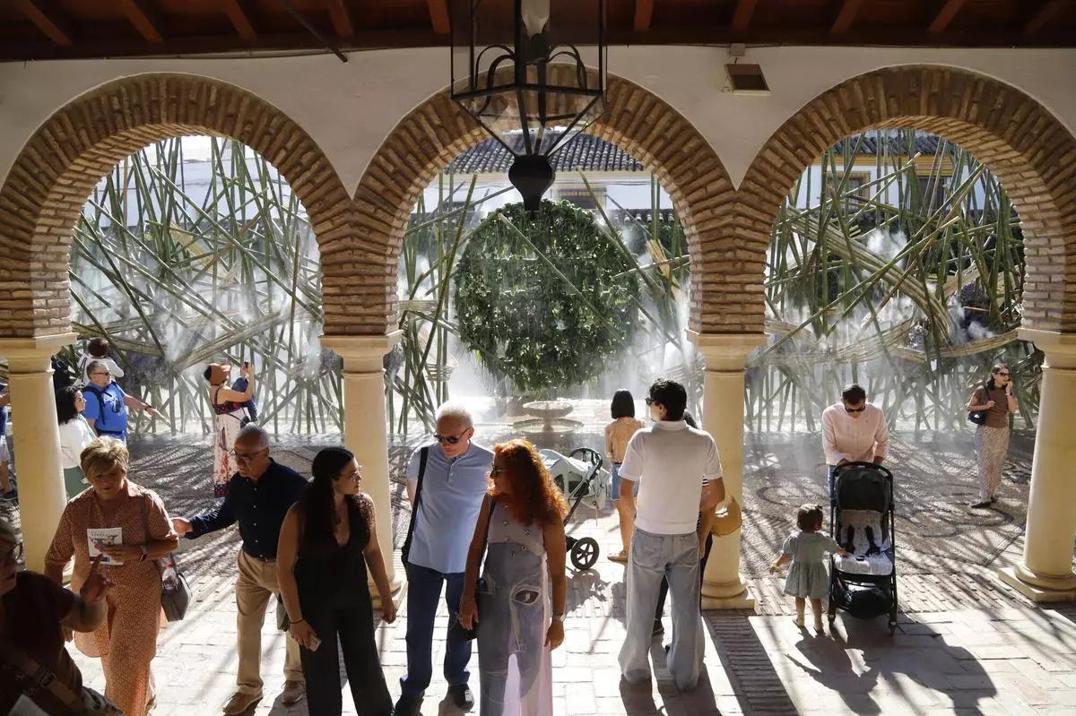 Una de las instalaciones de la pasada edición de Flora, en Córdoba.