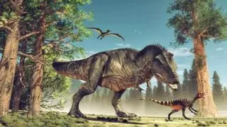 Si te parecen cortos los brazos del Tyrannosaurus rex vas a alucinar con los de este dinosaurio