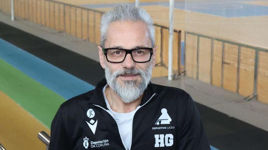 Juan Copa, en el Palacio de los Deportes de Riazor. | Iago López.