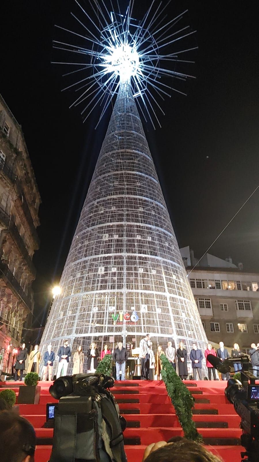 La Navidad de Vigo ya deslumbra al mundo