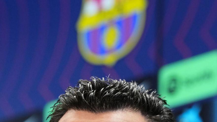 Xavi Hernández, entrenador del FC Barcelona | ALEJANDRO GARCÍA (EFE)