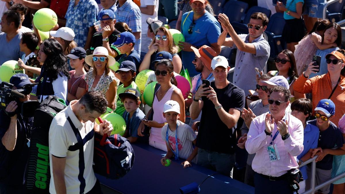 Así se marchó Isner del US Open