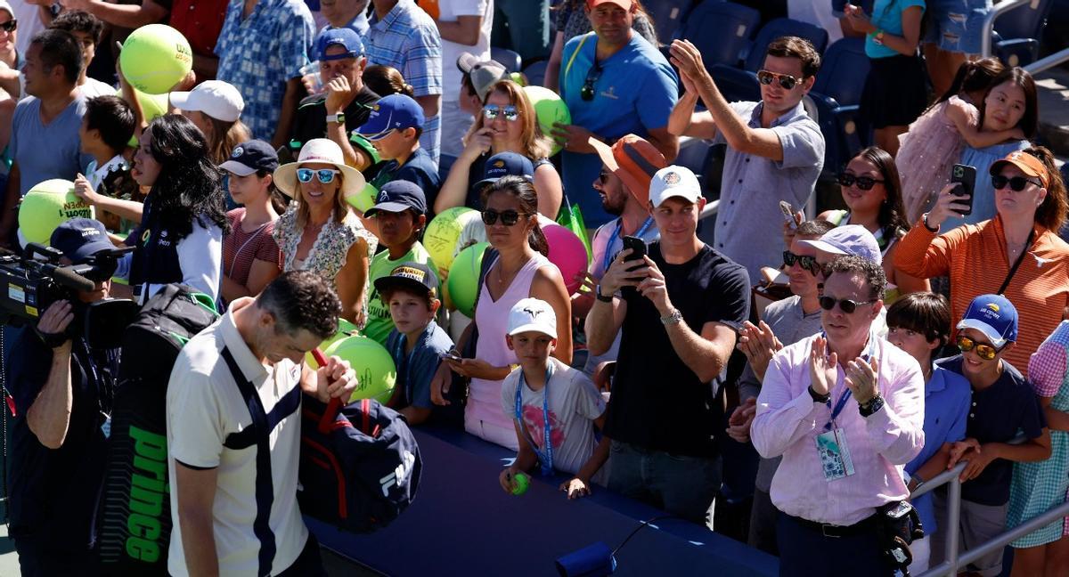 Así se marchó Isner del US Open