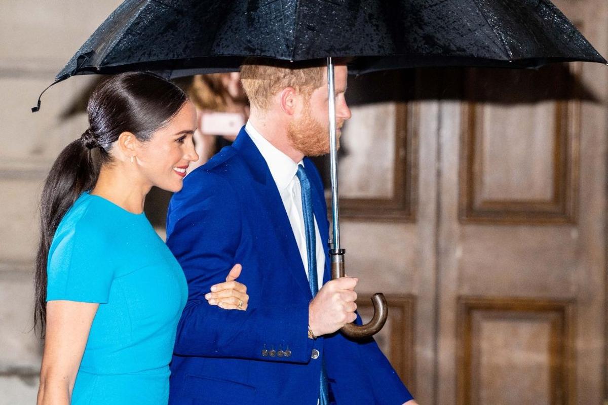 La coleta pulida de Meghan Markle