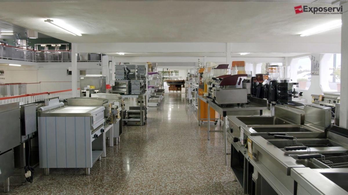 Exposervi se especializa desde 1991 en rehabilitar maquinaria de hostelería, alimentación.