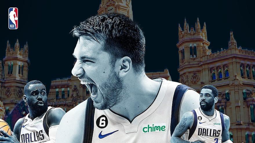 Los Dallas Mavericks de Luka Doncic visitarán España para jugar contra el Real Madrid