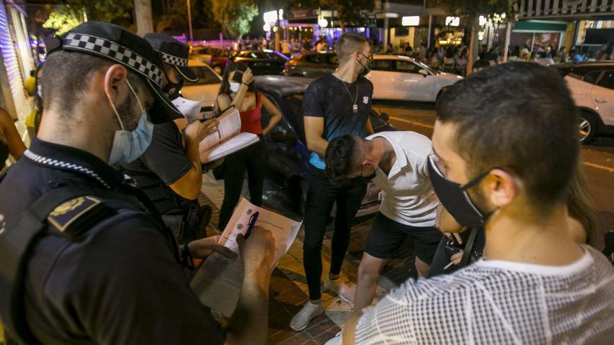 Dispositivo de la Policía Local en Elche