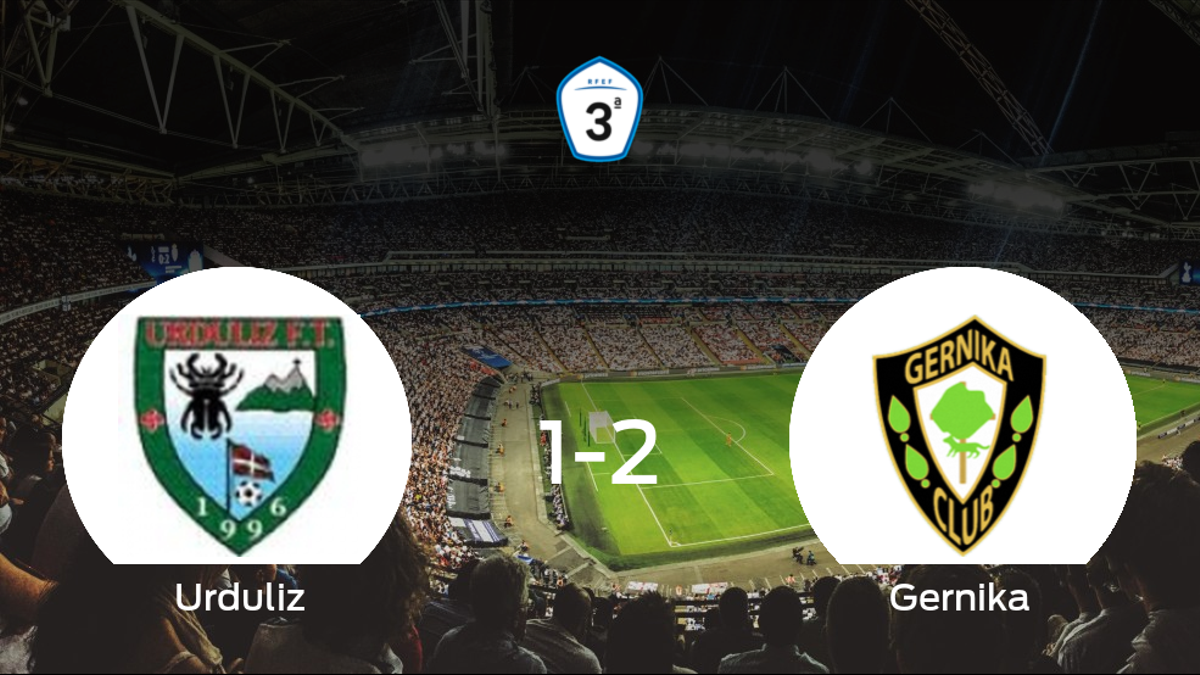1-2: El SD Gernika se impone en el estadio del Urduliz FT