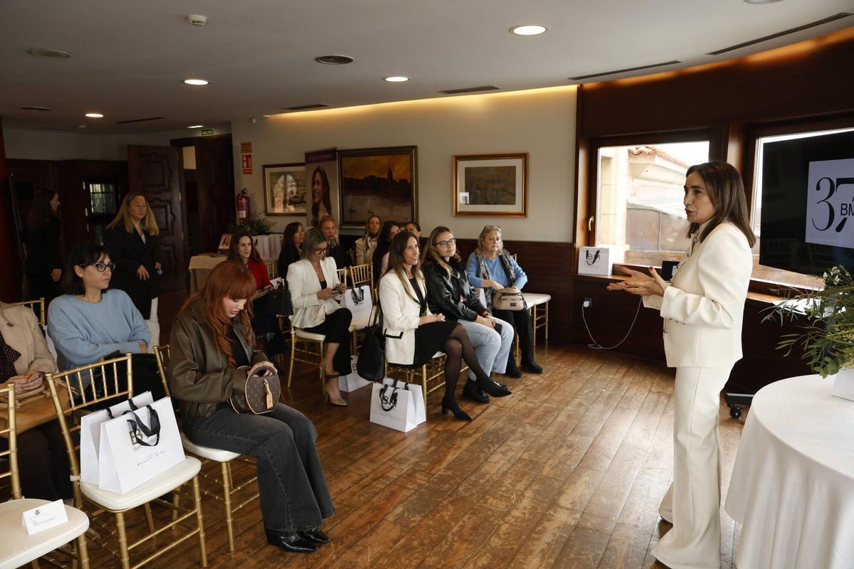 Biri Murias en el Club de Regatas de Gijón.