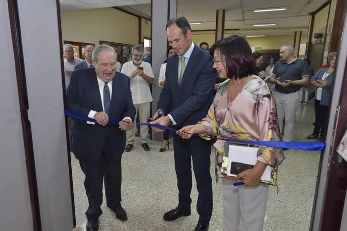 Inauguración del Aula Museo del IES Pérez Galdós
