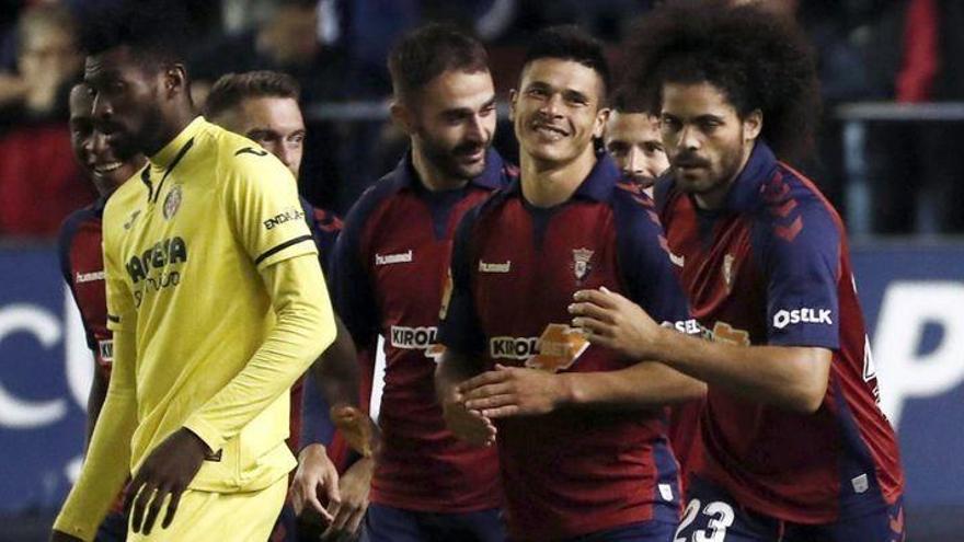 El Villarreal se viene abajo en la segunda mitad y claudica ante Osasuna (2-1)